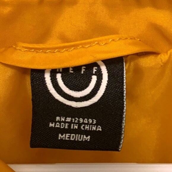 NEFF Utility Jacket Lightweight Streetwear Skater Checkerboard Rose Sz Medium - Picture 3 of 8